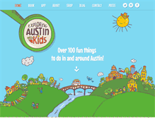 Tablet Screenshot of exploringaustinwithkids.com